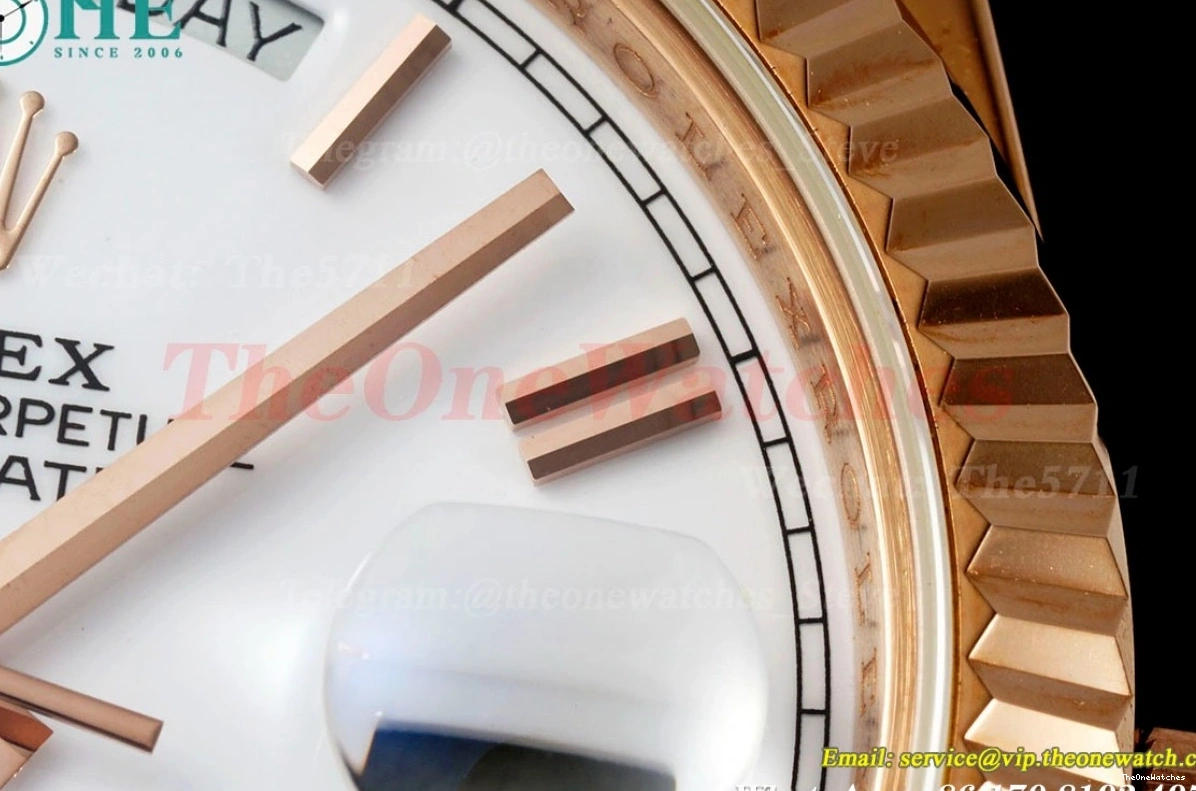 DayDate RG Weight) White 40mm RG KF Rmn 228235 VR3255(Gain 0524